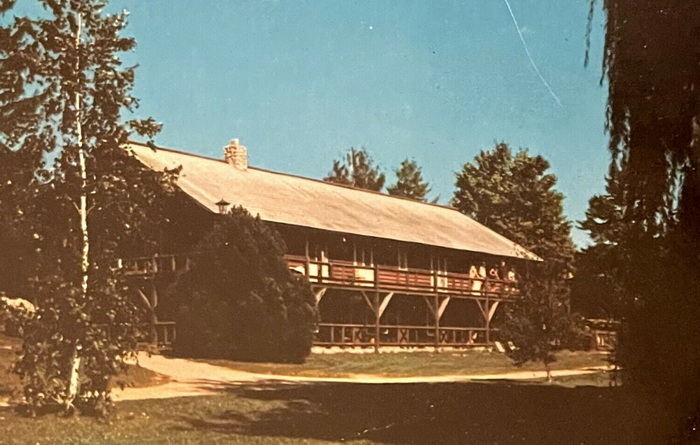 Double JJ Resort (Jack and Jill Ranch) - Old Postcard View (newer photo)